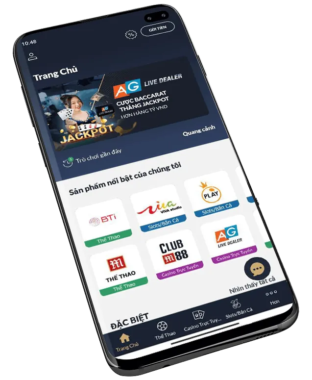 Đa dạng trò chơi casino tại 168 Bet
